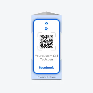 TOWER™ | Followers QR Code Table Stand - Get Followers on Facebook