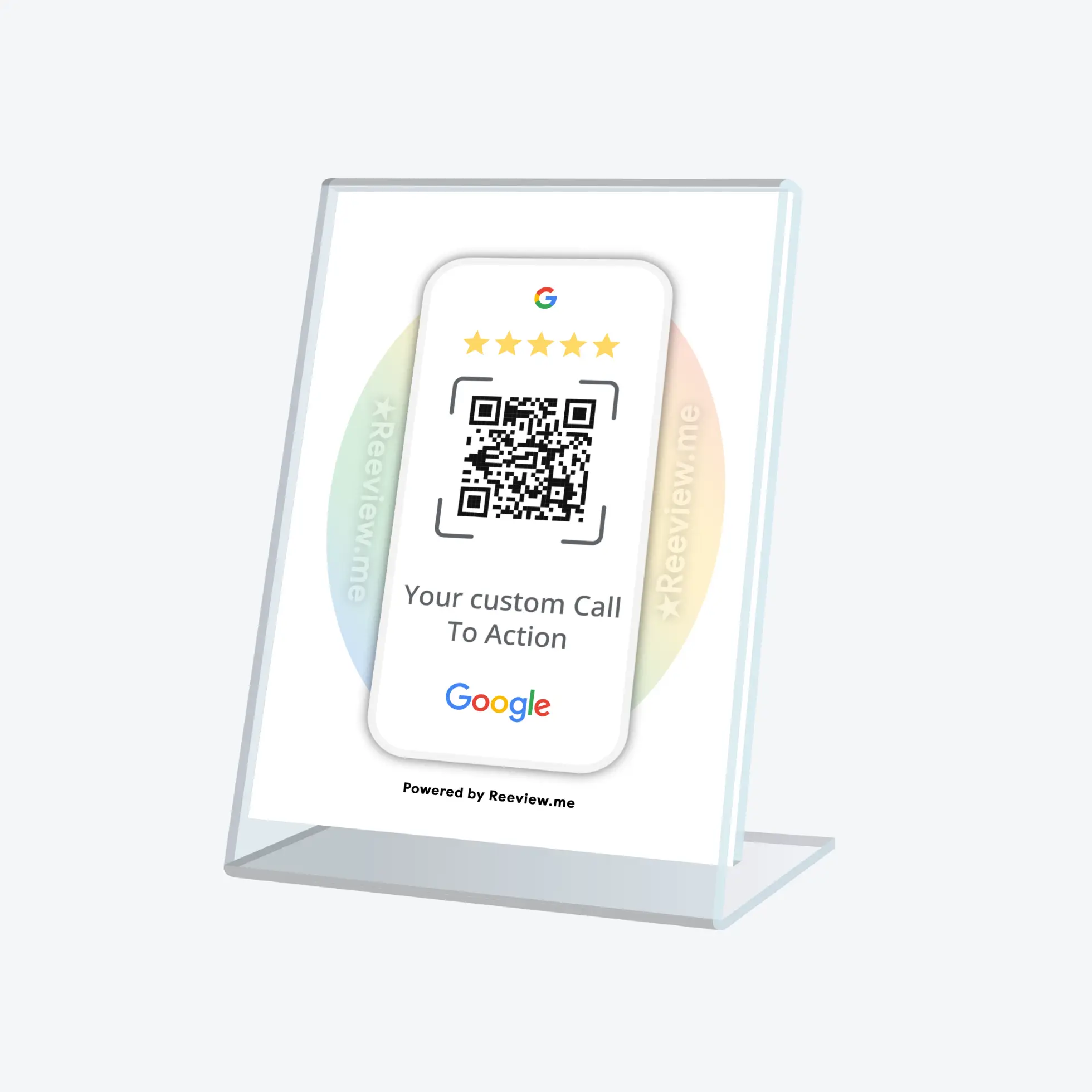 FRAME™ | Reviews QR Code Table Sign - Get more Google reviews