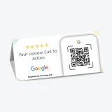 Google Review Table Tent