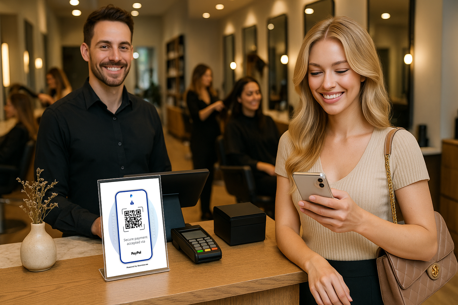 paypal qr code sign for retail