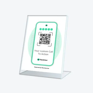 FRAME™ | Reviews QR Code Table Sign - Get Reviews on Tripadvisor