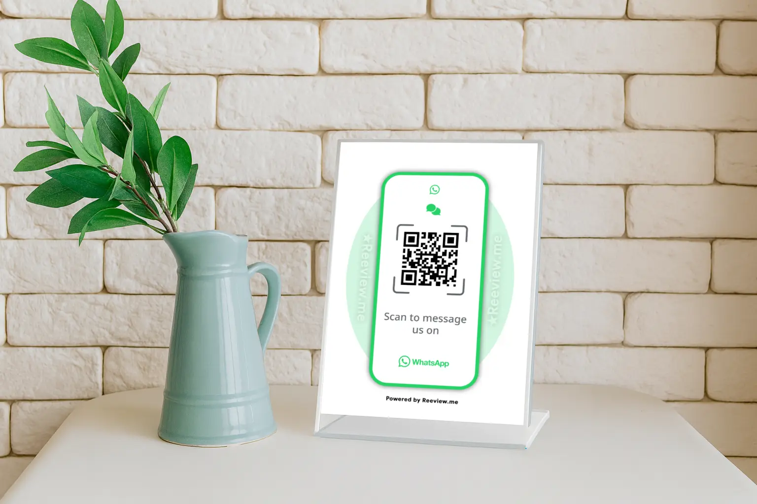 whatsapp qr code sign to exhibit