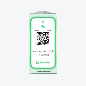 TOWER™ | Contacts QR Code Table Stand - Get contacts on WhatsApp